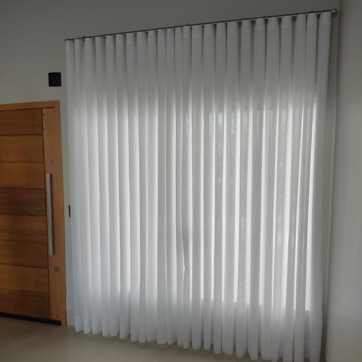 Gaze de Linho Branco